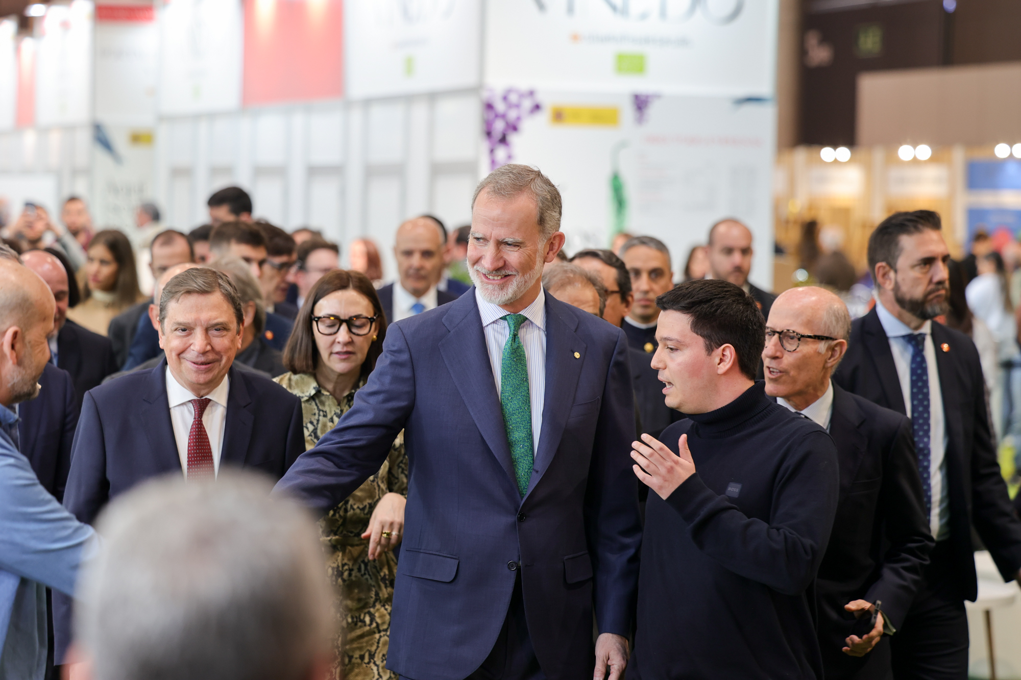 La inauguració oficial va comptar amb la presència del rei Felipe VI. © FIRA BARCELONA