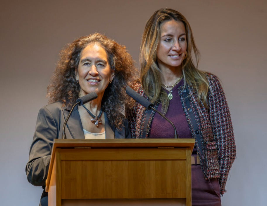 Ariadna Belver en un encuentro de WIRES. 