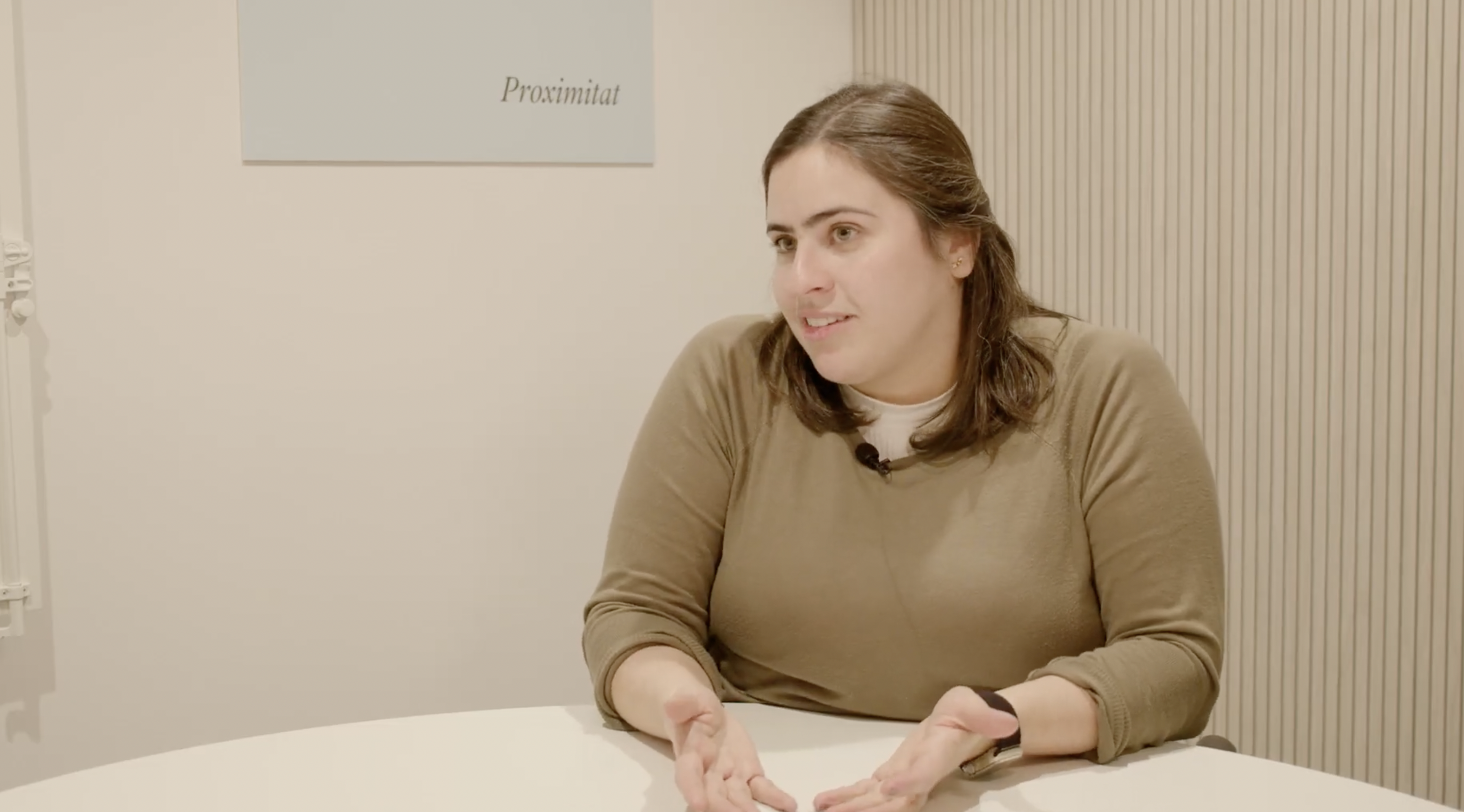 Gabriela Macchi, educadora a la Fundació de l’Esperança. © Fundació ”la Caixa”