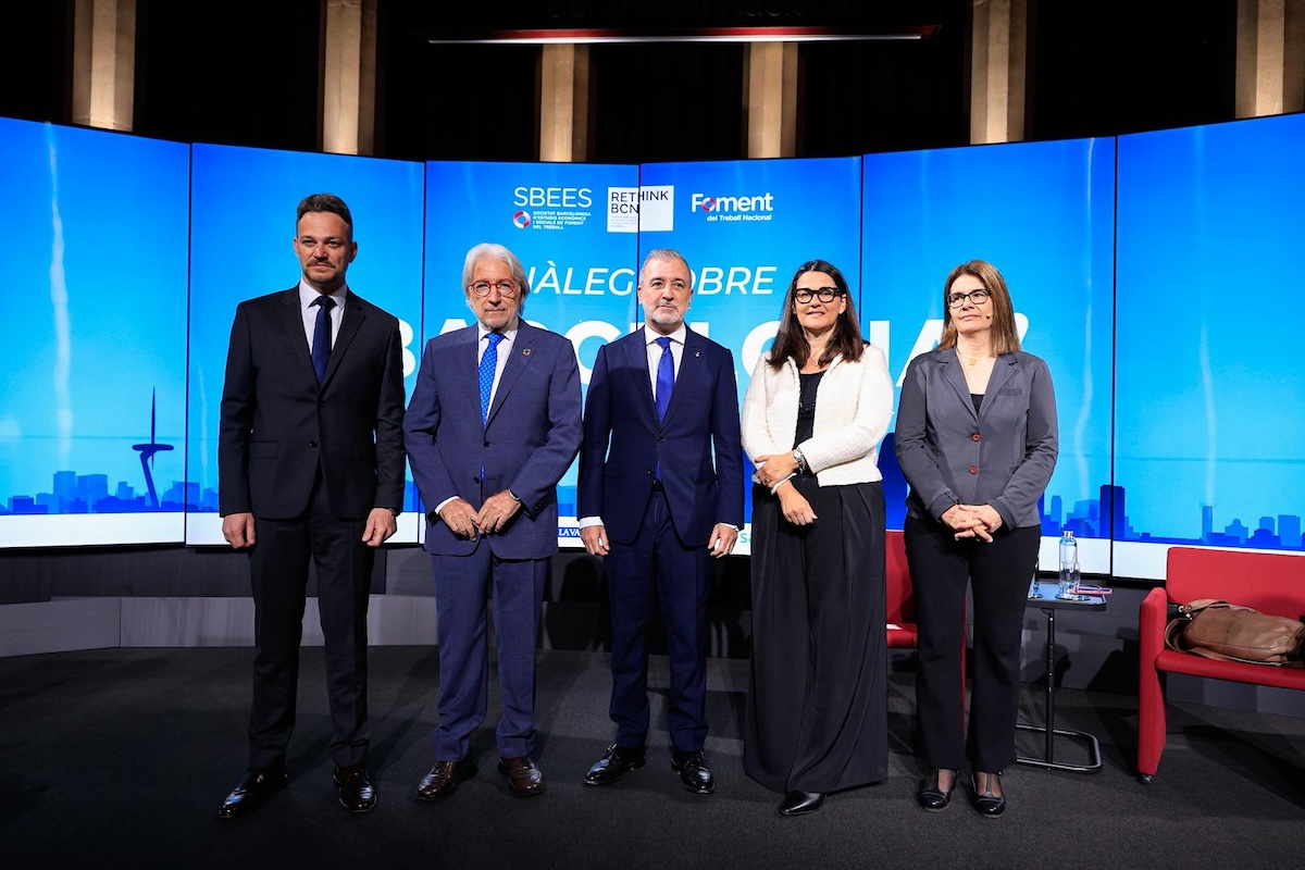 Felipe Campos, Josep Sánchez Llibre, Jaume Collboni, Mar Alarcón y Glòria Marin