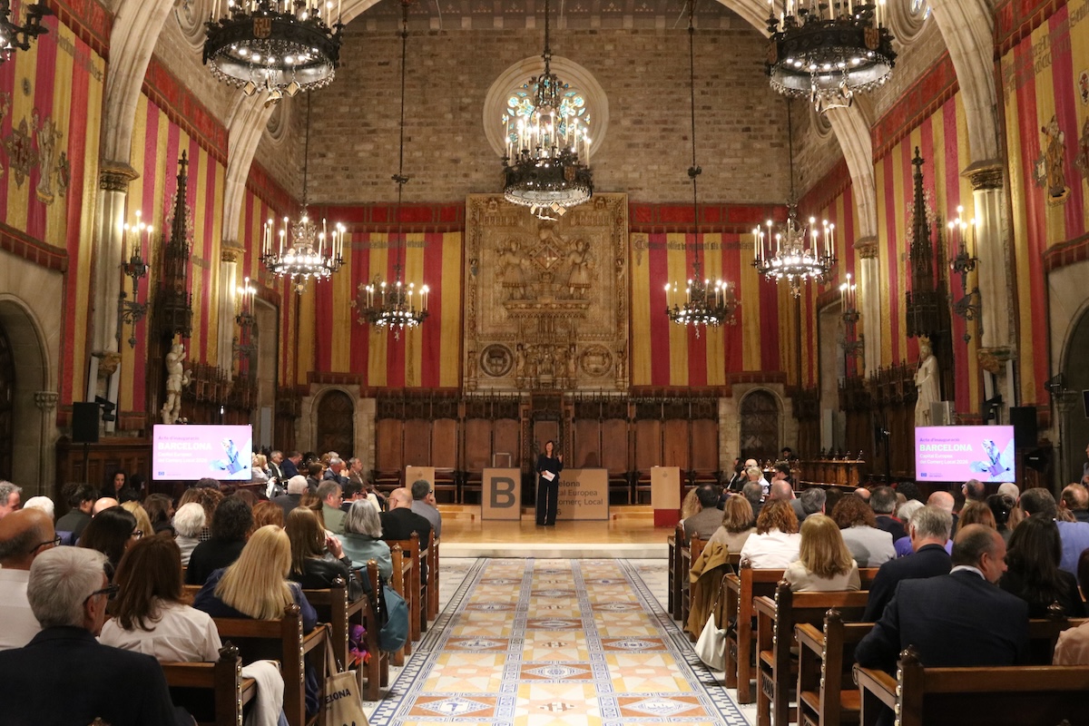 Inauguración de la Capital Europa del Comercio Local por Bernat Vilaró / ACN