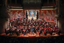 Concert de la Franz Schubert Filharmonia al Palau de la Música Catalana.