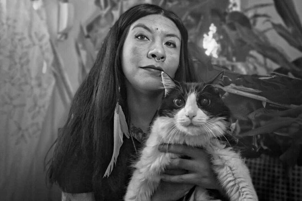 La escritora Marina Orantes.