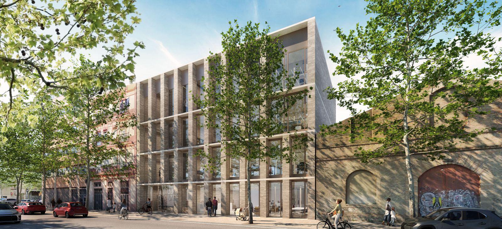 Render de la pròxima obertura de OneCoWork Llacuna 15 -01