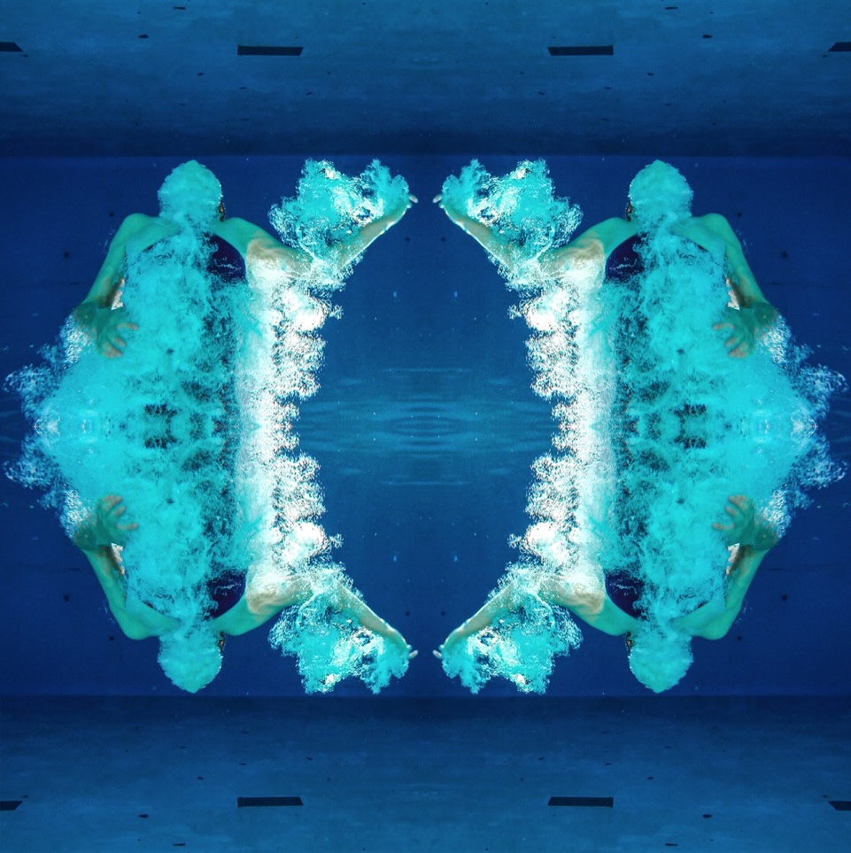 Obra de Mínguez de Molina, 'One or two at the blue'.