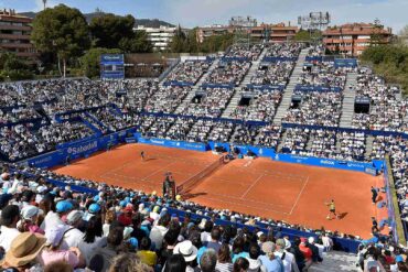 Partido del Barcelona Open - Torneo Conde de Godó. © Pau