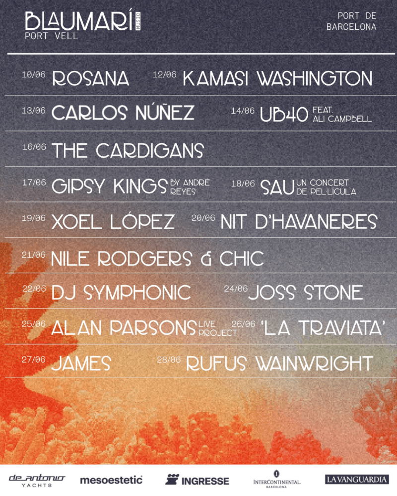 Blaumari Music - Cartell