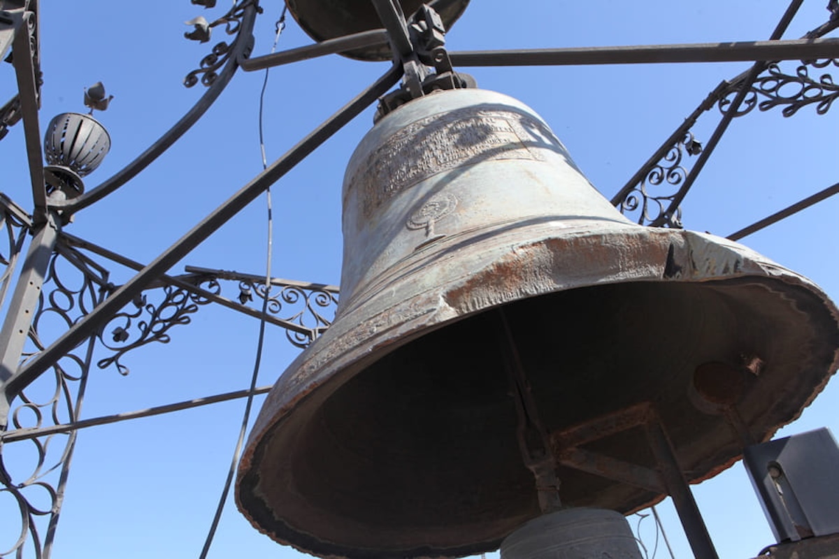 La campana de la Plaça de la Vila de Gràcia. © Josep Maria Contel / Taller d'Història de Gràcia