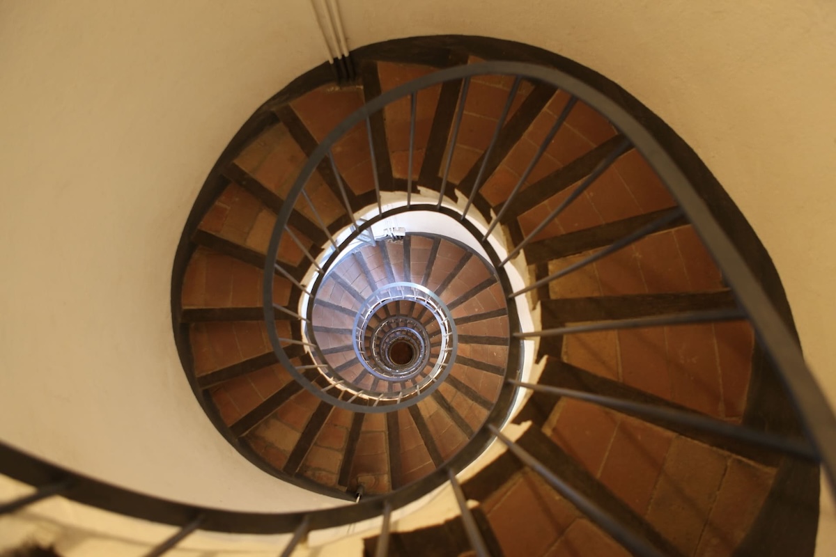 Escala de la Torre del Rellotge de Gràcia © Josep Maria Contel / Taller d'Història de Gràcia
