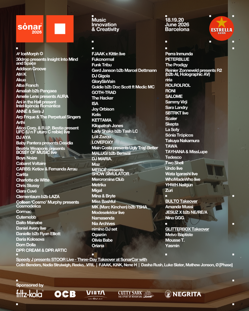 Sonar 2026 - Cartel completo